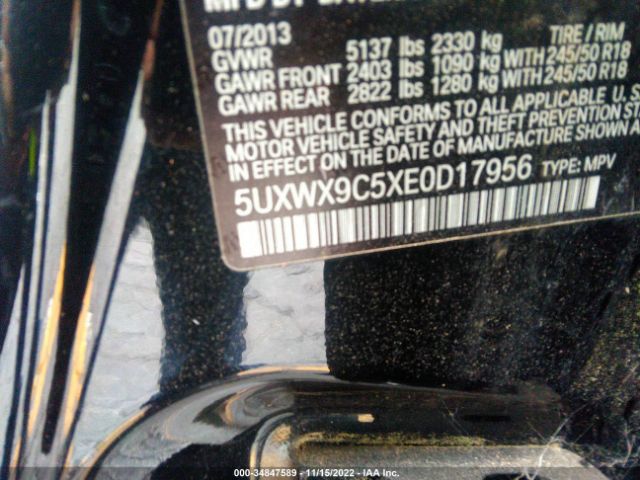 5UXWX9C5XE0D17956 BMW X3 Xdrive28i