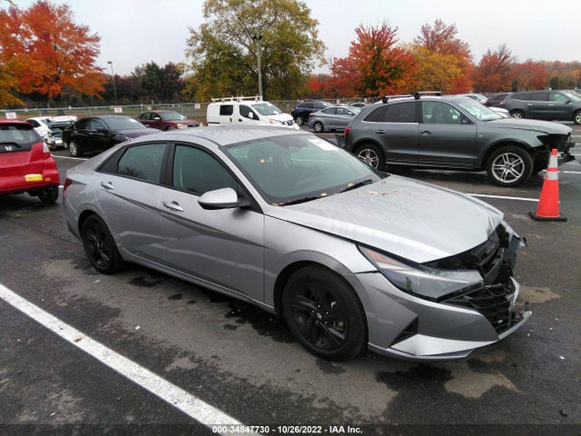 2021 HYUNDAI ELANTRA SEL VIN: 5NPLM4AG8MH020901
