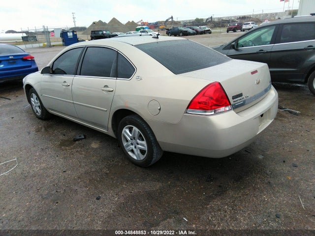 2008 CHEVROLET IMPALA LS VIN: 2G1WB58K989254839