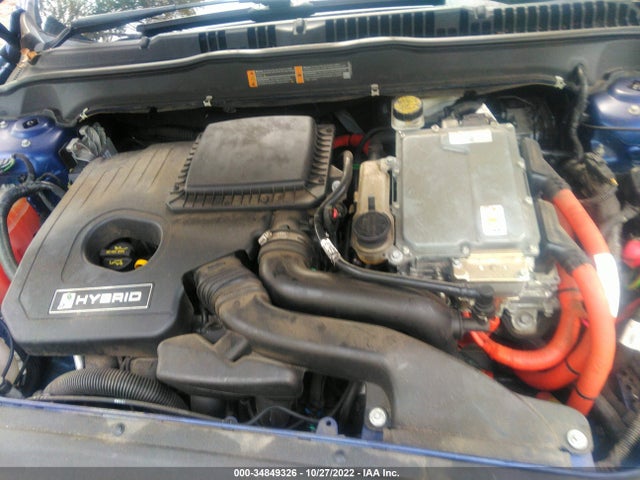 2013 FORD FUSION SE HYBRID VIN: 3FA6P0LU8DR368619