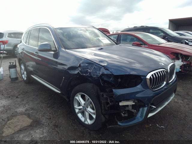 BMW X3 Sdrive30i 2021 IAAI 5UXTY3C03M9G42492