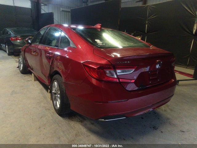 2018 HONDA ACCORD SEDAN LX 1.5T VIN: 1HGCV1F12JA026682