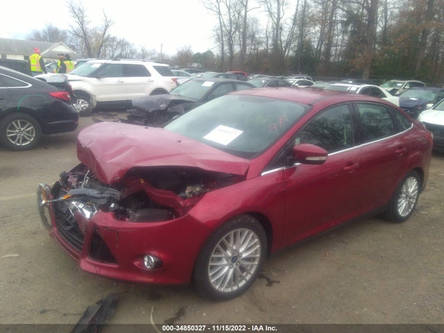 2014 FORD FOCUS TITANIUM VIN: 1FADP3J29EL240304