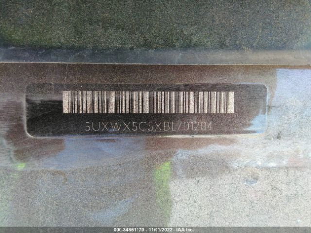 5UXWX5C5XBL701204 BMW X3 28I
