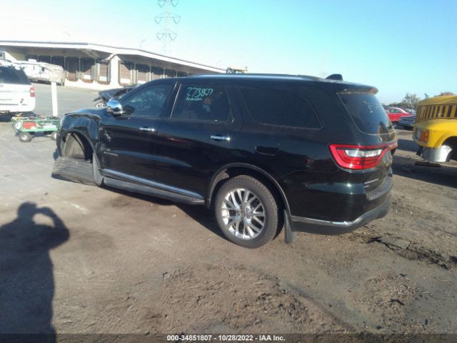 1C4RDJEG0FC809190 Dodge Durango Citadel