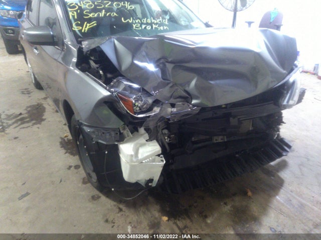 2019 NISSAN SENTRA S VIN: 3N1AB7AP0KY278086