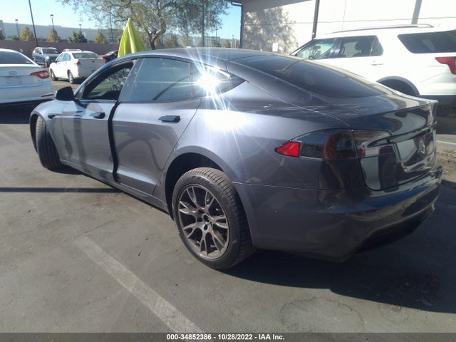 34852386 :رقم المزاد ، 5YJSA1E53MF452001 vin ، 2021 Tesla Model S Long Range مزاد بيع