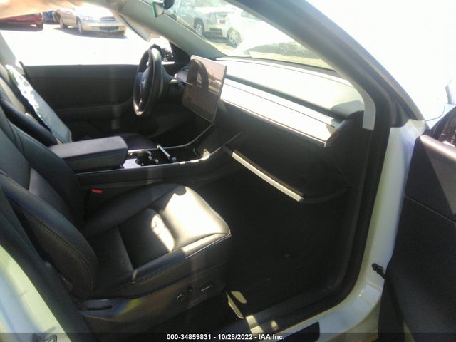 2021 TESLA MODEL Y LONG RANGE VIN: 5YJYGDEE4MF091372