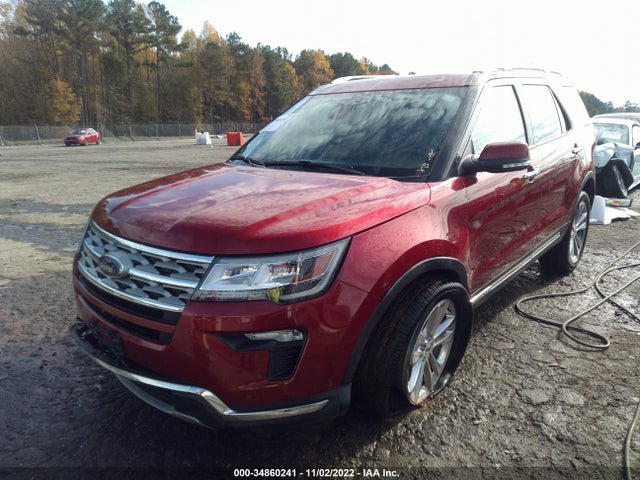 2018 FORD EXPLORER LIMITED VIN: 1FM5K8F82JGC81802