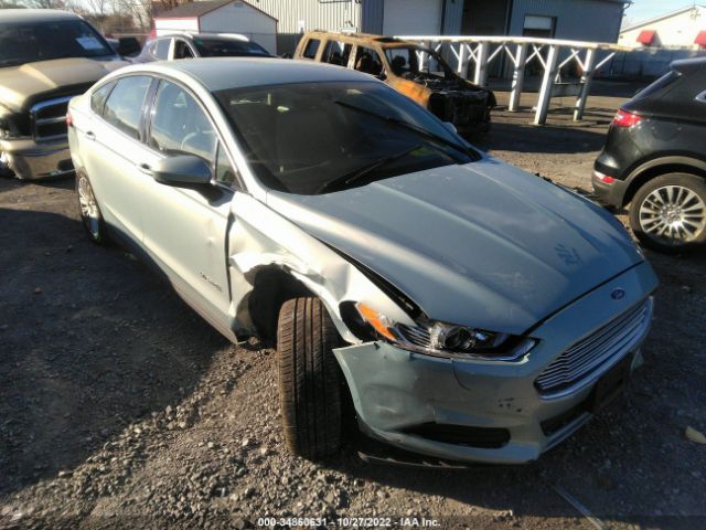 Auction sale of the 2014 Ford Fusion S Hybrid, vin: 3FA6P0UU0ER306888, lot number: 34860631