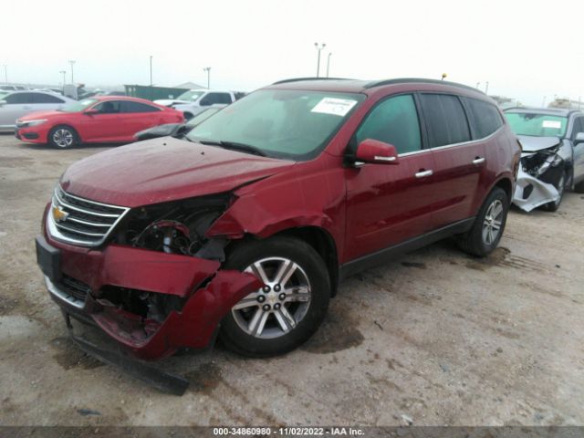 Chevrolet Traverse Lt 2015 1GNKRGKD2FJ230883 Image 2