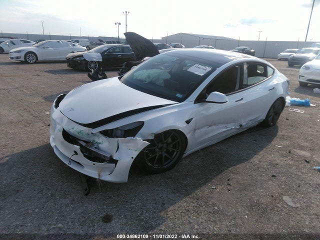 Tesla Model 3 Standard Range Plus 2021 5YJ3E1EA0MF099769 Image 2