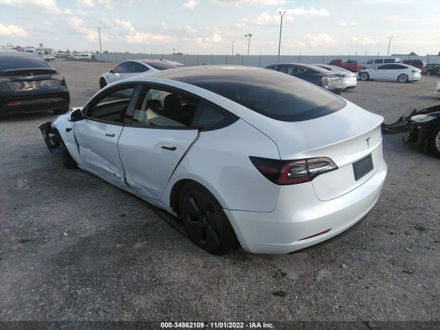 Tesla Model 3 Standard Range Plus 2021 5YJ3E1EA0MF099769 Image 3