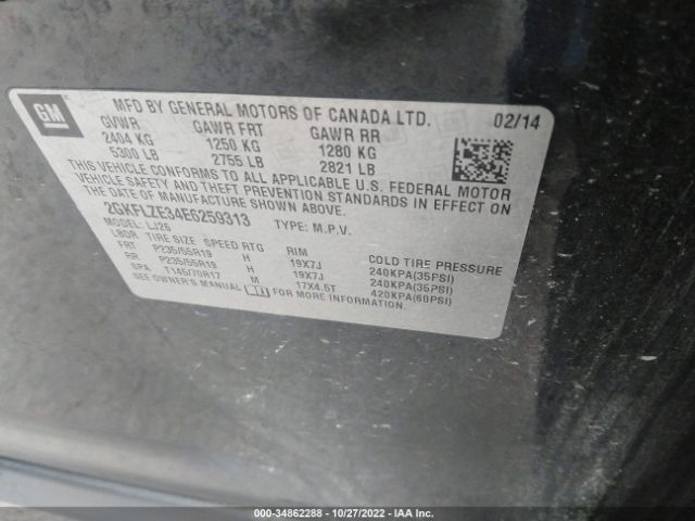 2GKFLZE34E6259313 GMC Terrain Denali
