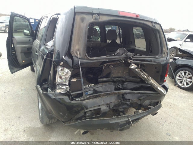 2013 HONDA PILOT EX VIN: 5FNYF3H41DB044378