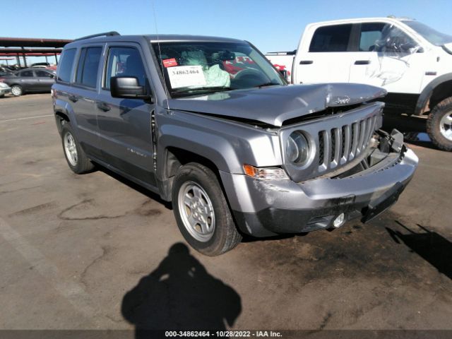 2016 JEEP PATRIOT SPORT VIN: 1C4NJPBAXGD641841