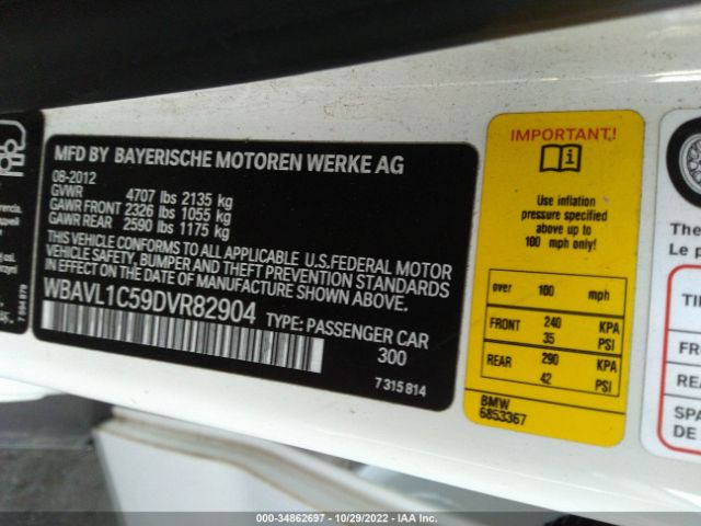 WBAVL1C59DVR82904 BMW X1 Xdrive28i