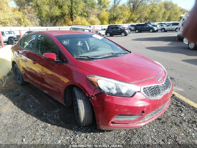 2015 KIA FORTE LX VIN: KNAFX4A63F5394571