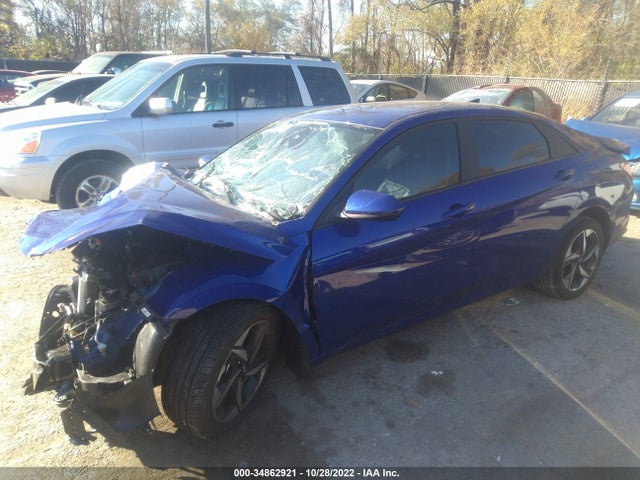 2023 HYUNDAI ELANTRA SEL VIN: KMHLS4AG7PU418547