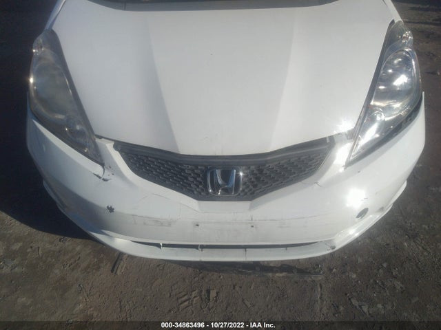 2010 HONDA FIT SPORT VIN: JHMGE8H40AC033343