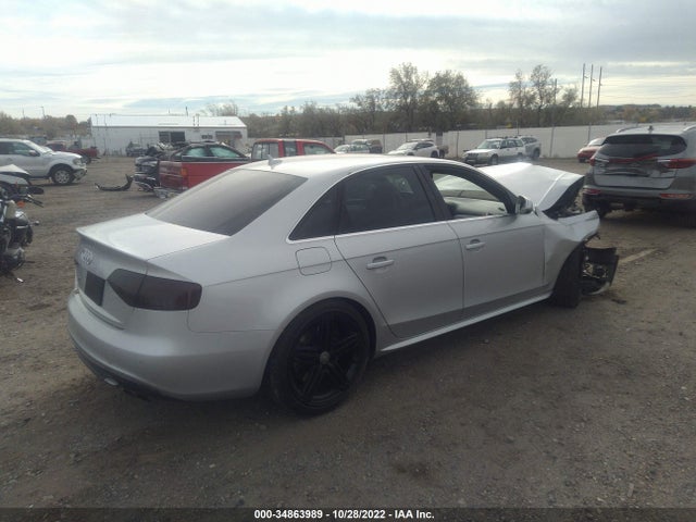 2012 AUDI S4 PREMIUM PLUS VIN: WAUBGAFL8CA115274