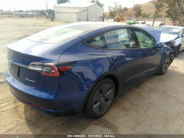 2021 TESLA MODEL 3 LONG RANGE VIN: 5YJ3E1EBXMF003607