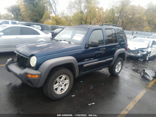2002 JEEP LIBERTY SPORT VIN: 1J4GL48K82W190028