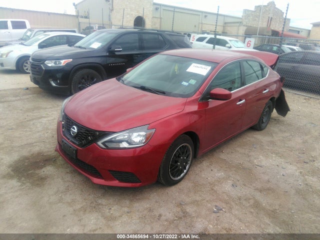2017 NISSAN SENTRA SV VIN: 3N1AB7AP1HL673559