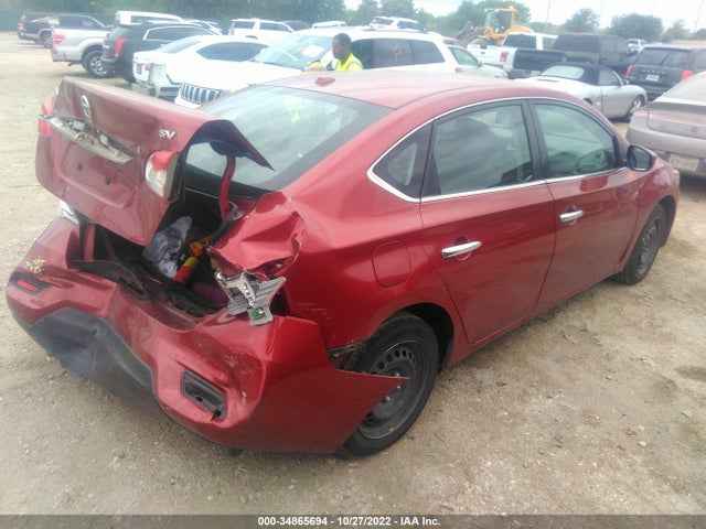 2017 NISSAN SENTRA SV VIN: 3N1AB7AP1HL673559