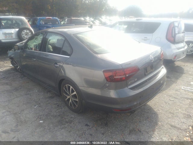 2017 VOLKSWAGEN JETTA 1.4T SE VIN: 3VWDB7AJ5HM221966