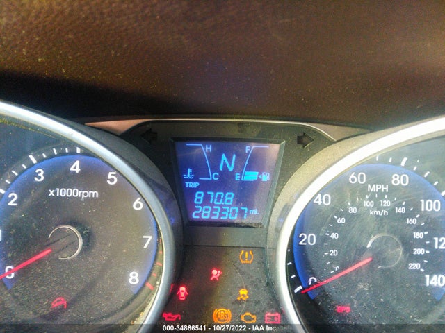 2010 HYUNDAI TUCSON GLS VIN: KM8JU3AC7AU088697