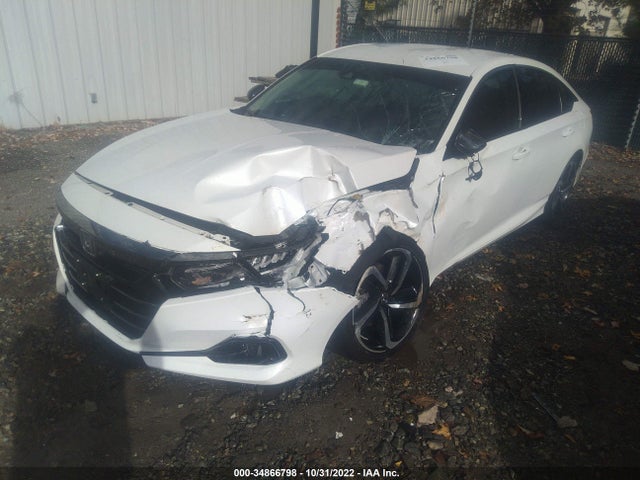 2021 HONDA ACCORD SEDAN SPORT SE VIN: 1HGCV1F43MA020940