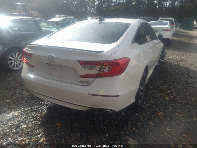 2021 HONDA ACCORD SEDAN SPORT SE VIN: 1HGCV1F43MA020940
