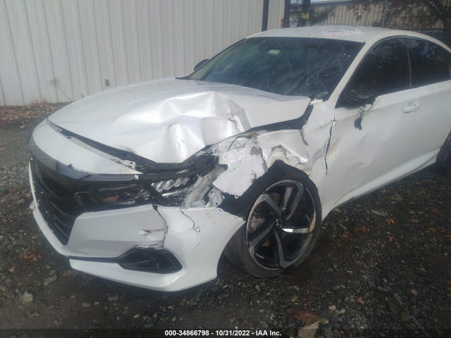 2021 HONDA ACCORD SEDAN SPORT SE VIN: 1HGCV1F43MA020940