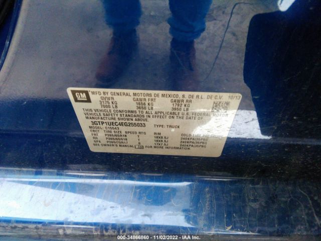 3GTP1UEC4EG255033 GMC Sierra 1500 Sle