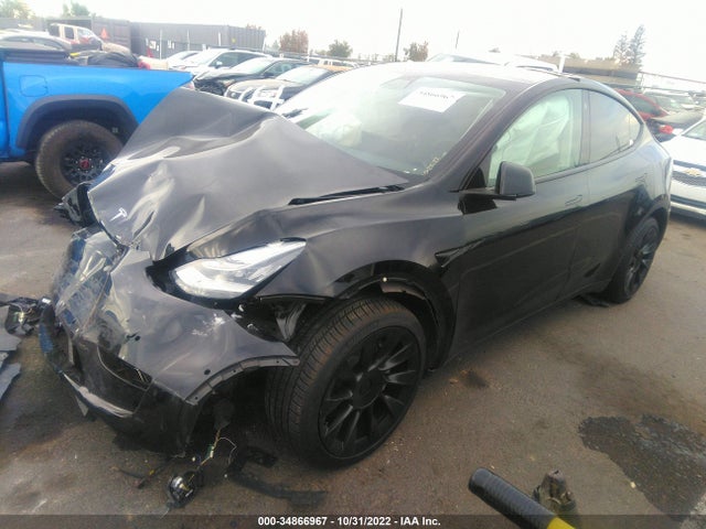Tesla Model Y 2021 5YJYGAEE4MF138480 Image 2
