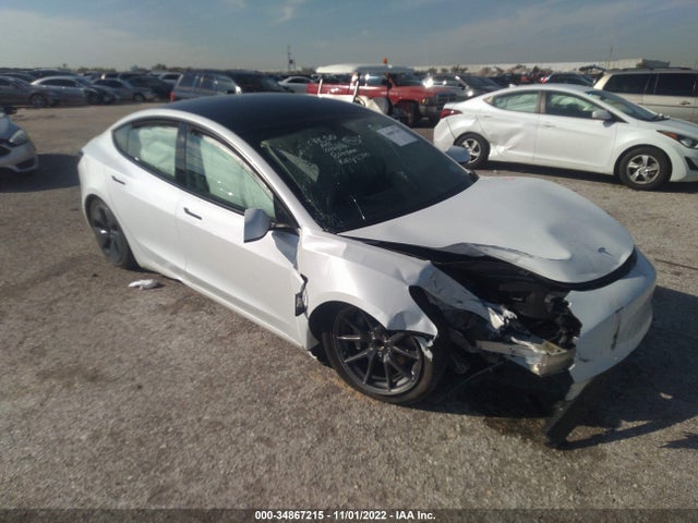 Tesla MODEL 3 2021 5YJ3E1EA2MF853707 главное изображение