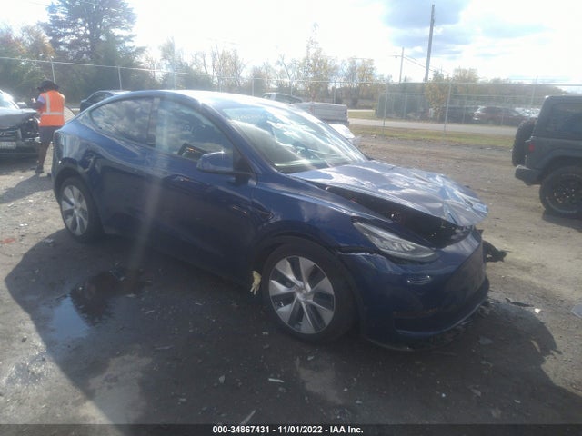 Tesla Model Y 2021 5YJYGAEE5MF257946 главное изображение