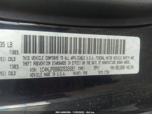 1C4NJPBB8GD532691 Jeep Patriot Sport