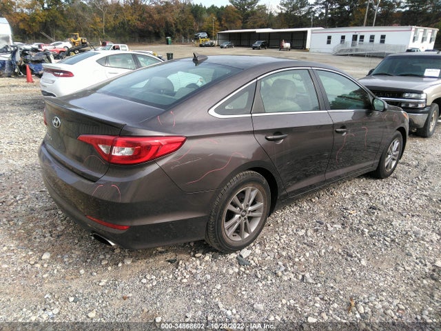 2016 HYUNDAI SONATA 2.4L SE VIN: 5NPE24AF4GH324446
