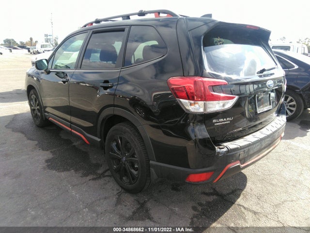 2021 SUBARU FORESTER SPORT VIN: JF2SKALC7MH537441