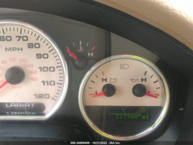 2008 FORD F-150 LARIAT VIN: 1FTPX12V48FC13017