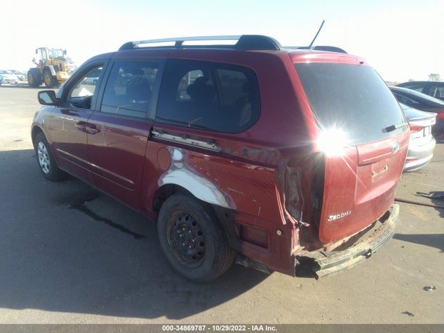 2009 KIA SEDONA LX VIN: KNDMB233696279025
