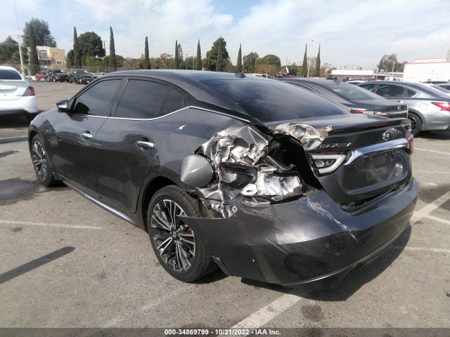 2017 NISSAN MAXIMA SV VIN: 1N4AA6AP7HC387856