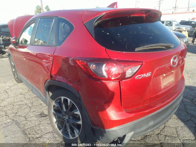 2016 MAZDA CX-5 GRAND TOURING VIN: JM3KE2DY0G0848290