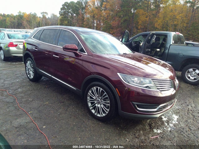 Lincoln Mkx Reserve 2017 2LMPJ8LR0HBL52056 головне зображення