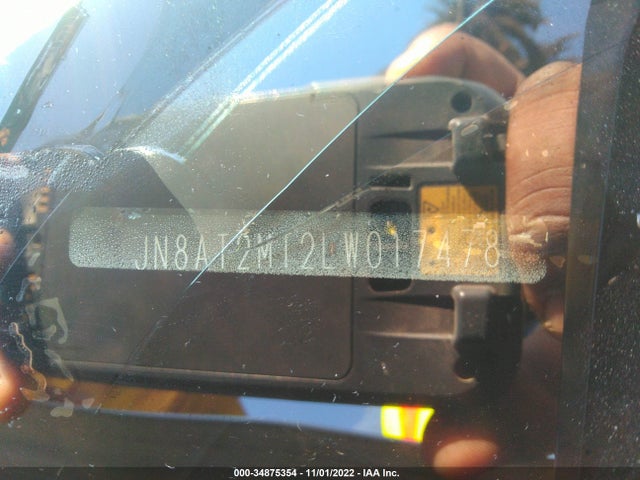 2020 NISSAN ROGUE SV VIN: JN8AT2MT2LW017478