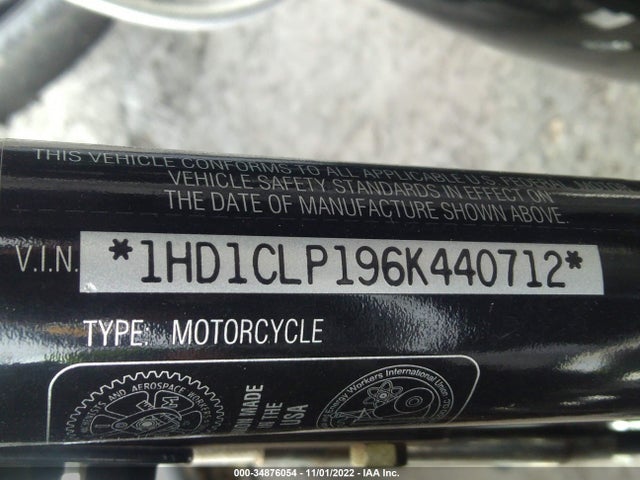 2006 HARLEY-DAVIDSON XL1200 R VIN: 1HD1CLP196K440712