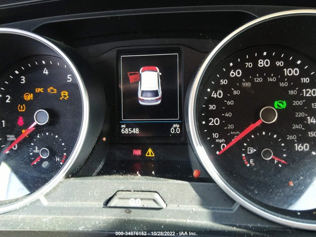2018 VOLKSWAGEN TIGUAN S VIN: 3VV0B7AX8JM108512