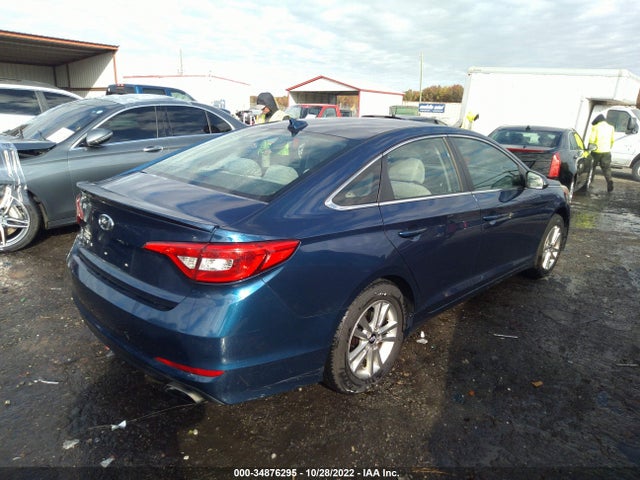 2016 HYUNDAI SONATA 2.4L SE VIN: 5NPE24AF5GH261146